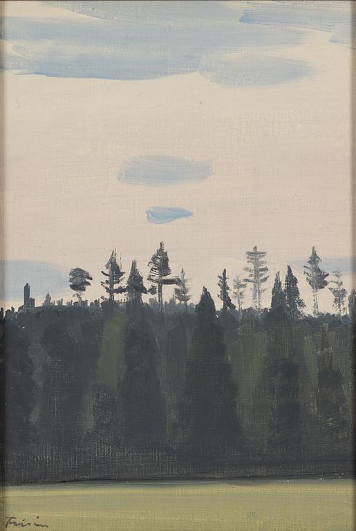 Vera Frisén, View over the Forest.