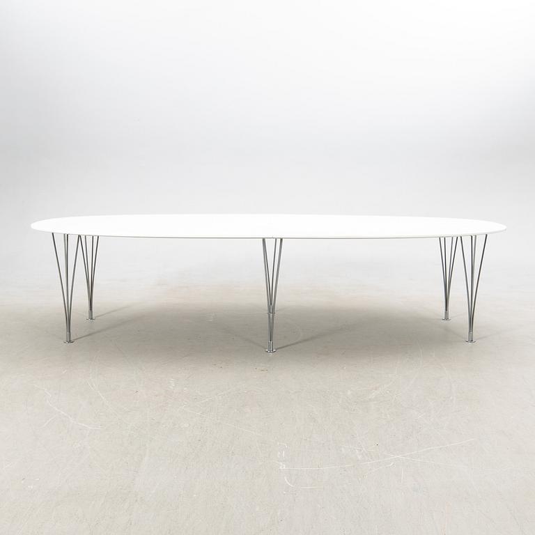 Bruno Mathsson, & Piet Hein, matbord, "Superellips", Bruno Mathsson International, Värnamo.