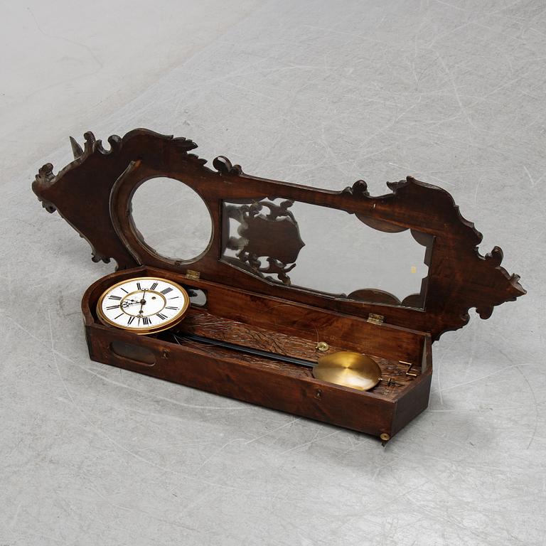A wallregulator clock from Gustav Becker, late 19th Century.