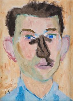 640. Ragnar Sandberg, Self-portrait.