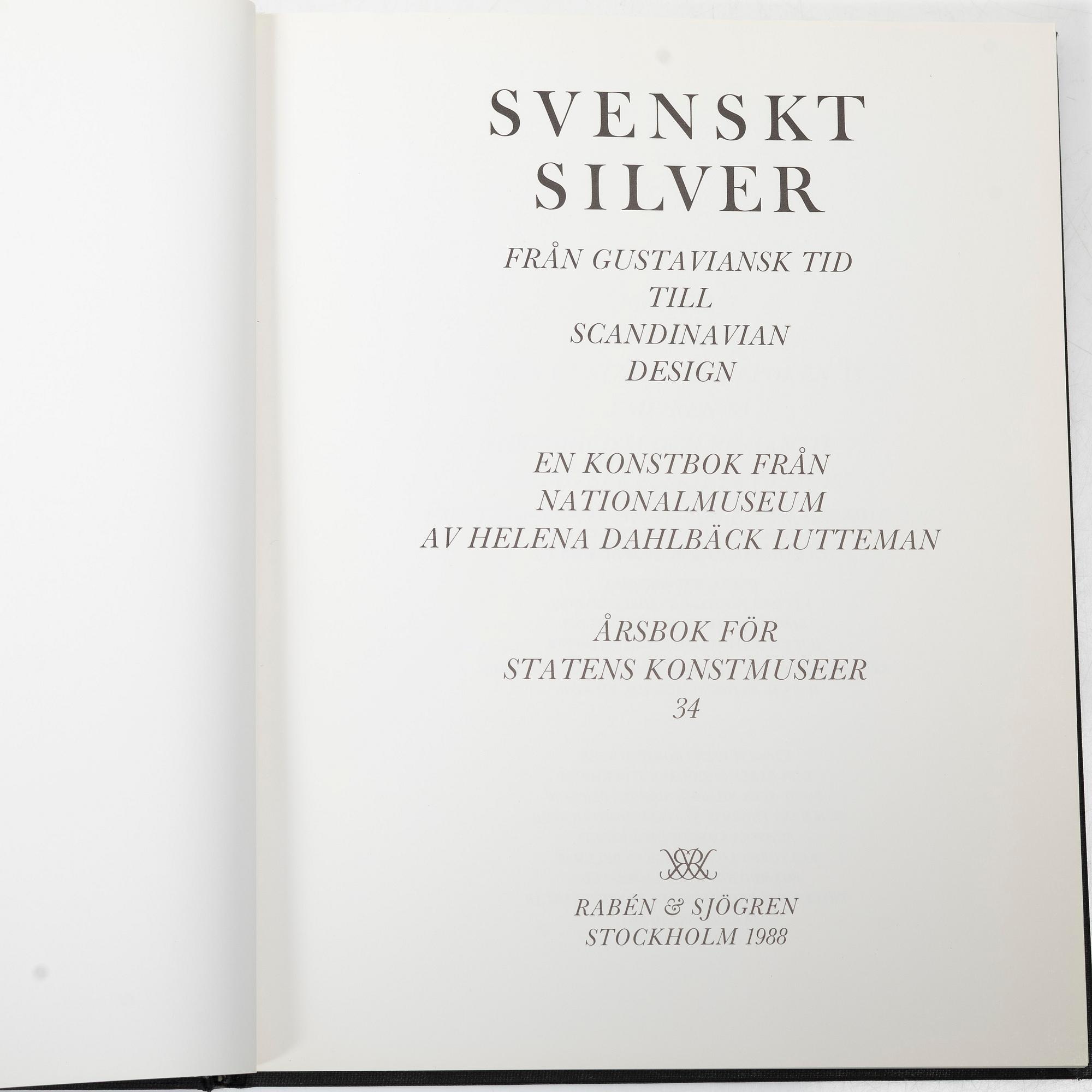 Parti silverlitteratur, 10 volymer.