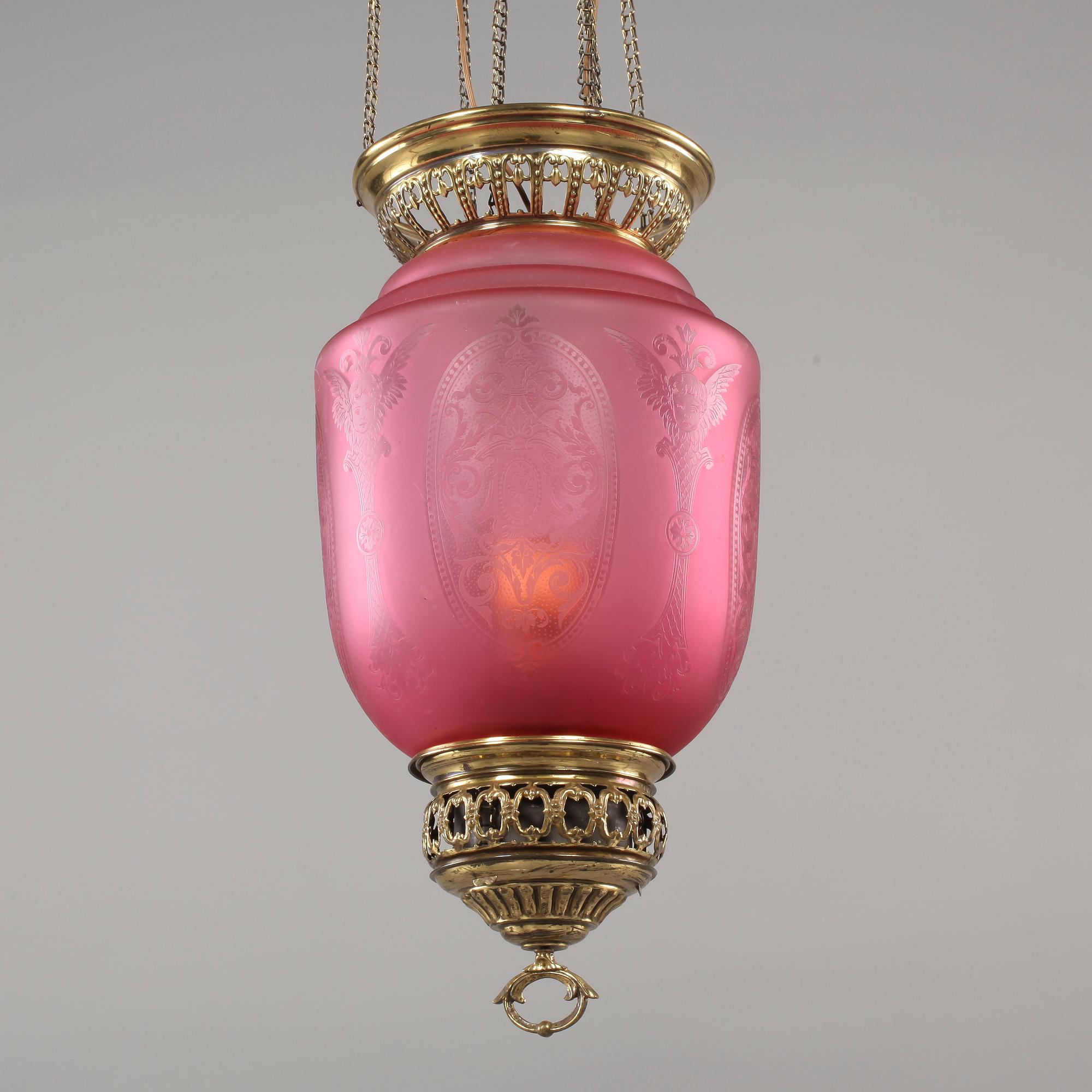 MÅNSKENSAMPEL, omkring sekelskiftet 1900, höjd 95 cm.