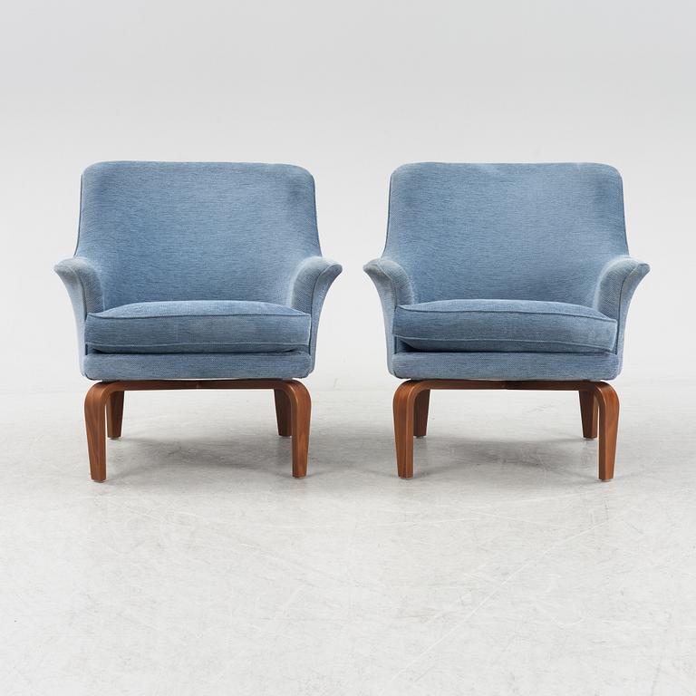 Arne Norell, fåtöljer, ett par, ”Pilot”, Norell Möbel AB.