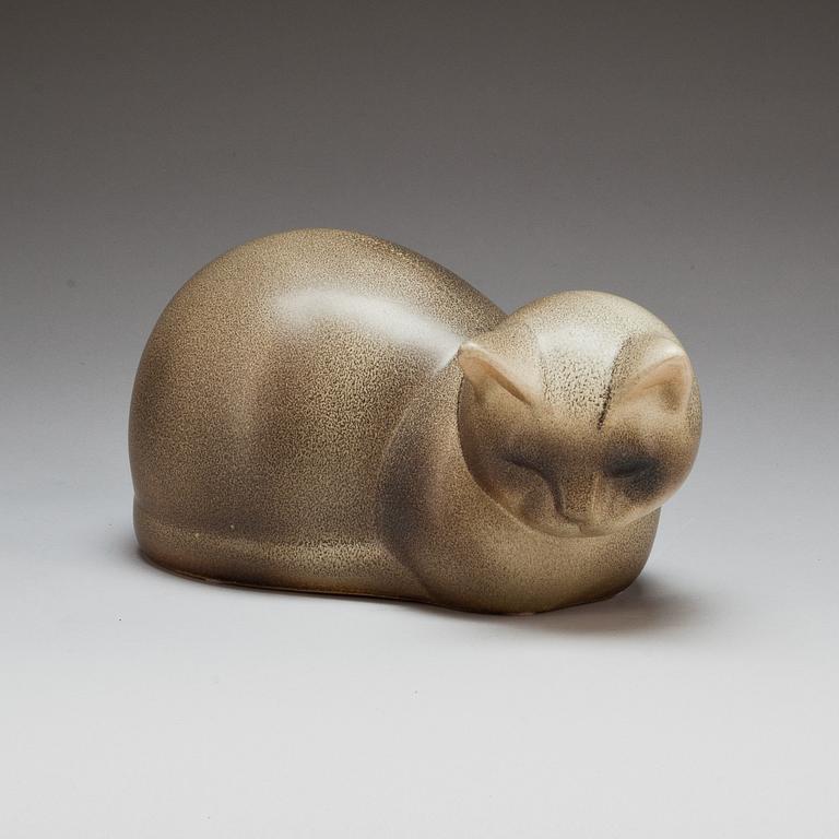 FIGURIN, stengods. Lisa Larson, K-studion, Gustavsberg. Bär datering -97.