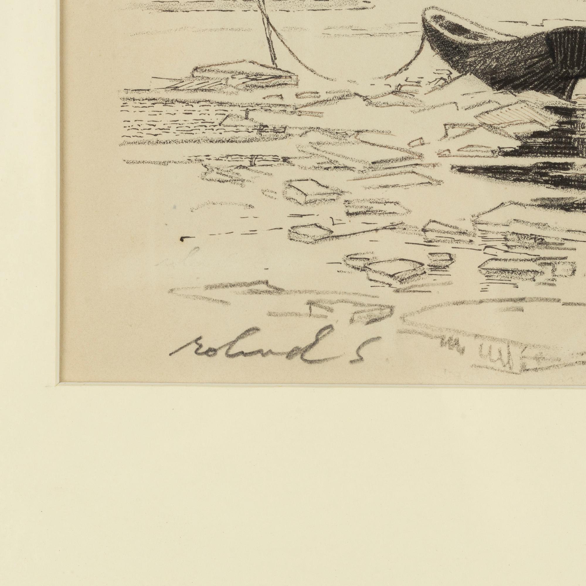 Roland Svensson, 4 litografier, signerade och en numrerad 36/100.