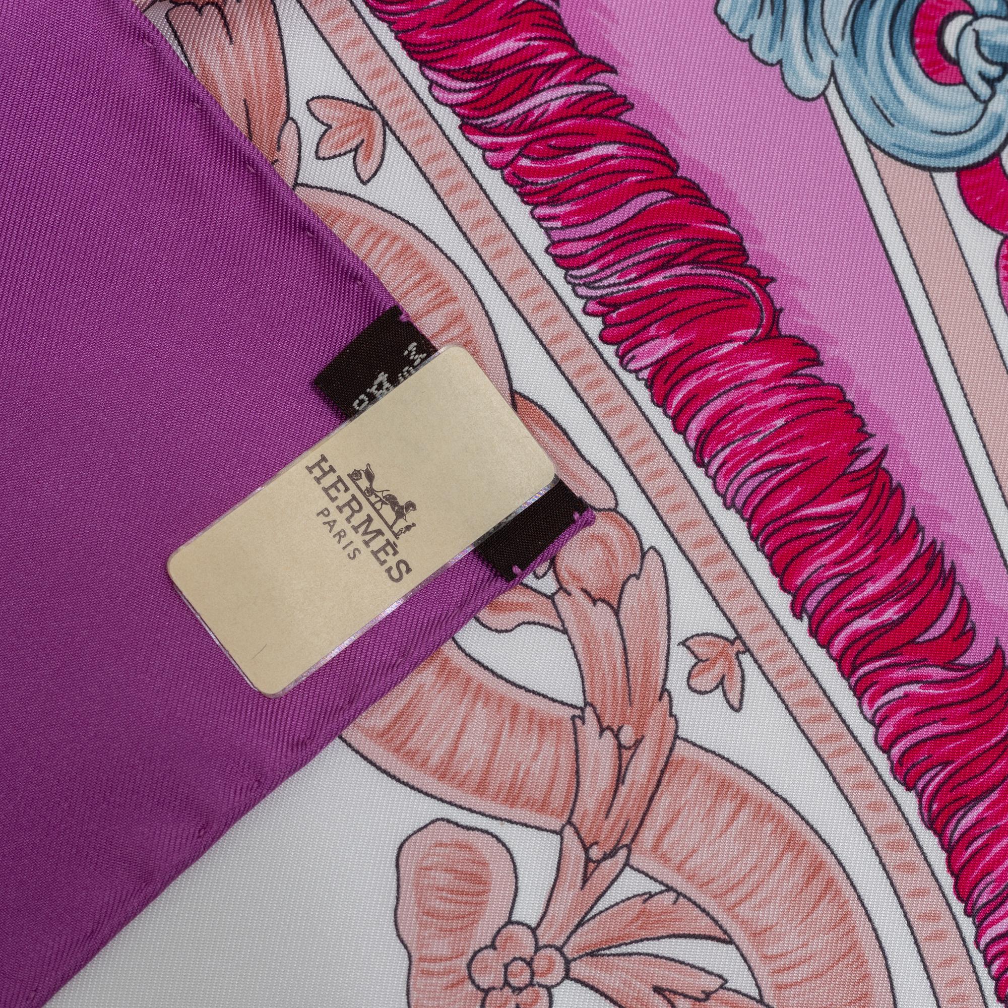 Hermès, scarf, "Bride de Cour".