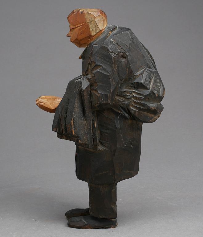 AXEL PETERSSON DÖDERHULTARN, skulptur, signerad.