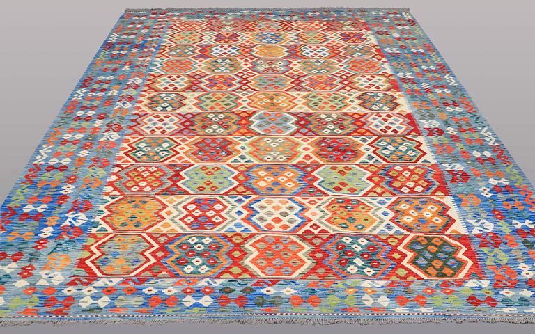 A carpet, Kilim, ca 353 x 247 cm.