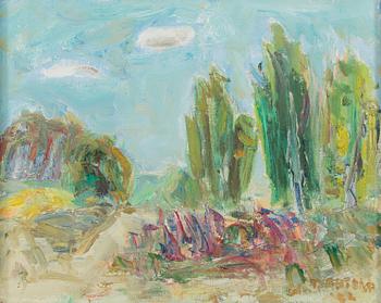 Taisto Ahtola, oil on canvas, signed and dated -62.