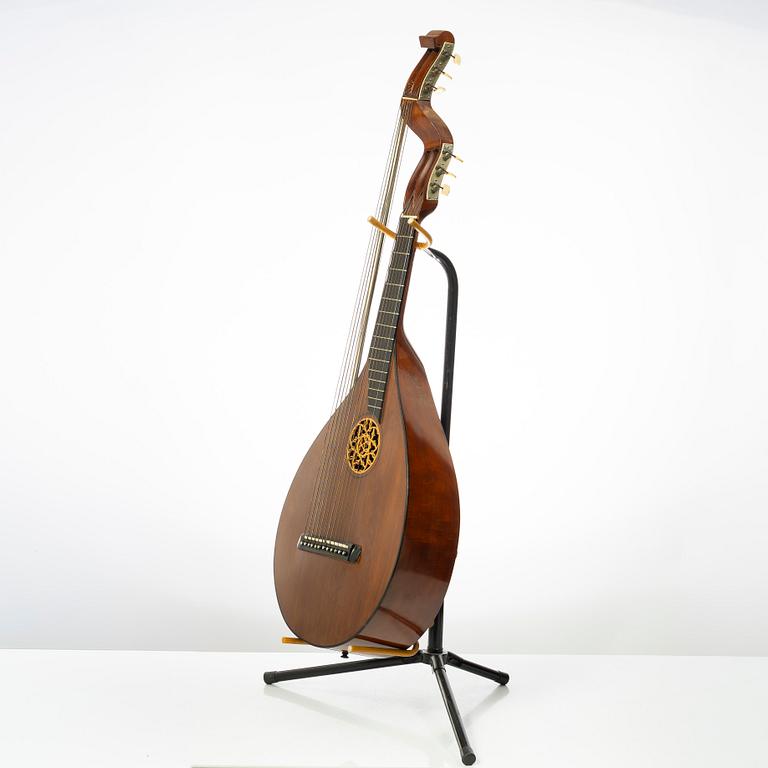 12-string lute, Alfred Brock, Stockholm, 1929.