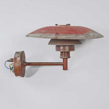 VÄGGLAMPA, "Modell PH", Louis Pulsen för Poul Henningsen, 1900-talets slut.