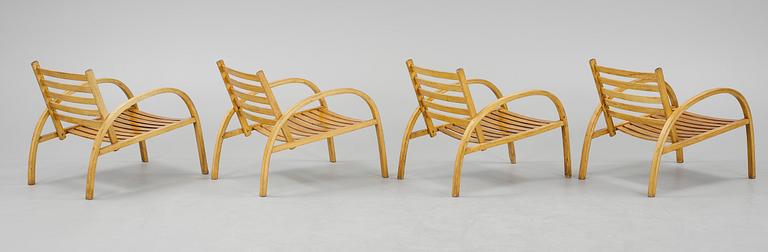 VERANDAGRUPP, fem delar, troligen Sverige, 1920/30-tal.