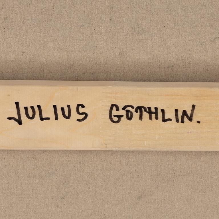 Julius Göthlin, acrylic on canvas, signed and dated 2016 verso.
