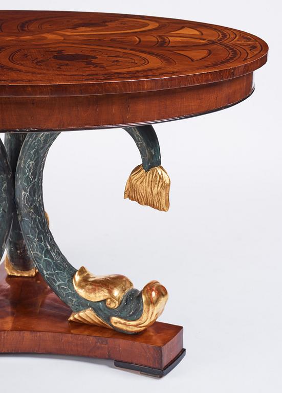 An Austrian Empire table, first part of the 19th century.