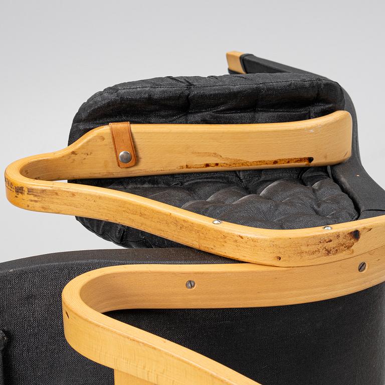 Bruno Mathsson, a 'Pernilla' armchair, Dux, Sweden, later part of the 20th century.