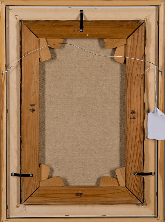 HUGO BACKMANSSON, öljy kankaalle, signeerattu, Tanger.