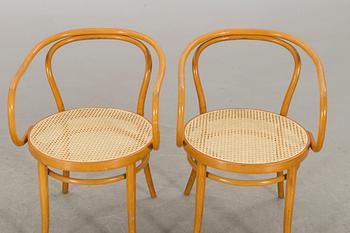 A PAIR OF LIGNA ARMCHAIRS, second half of 20th century.