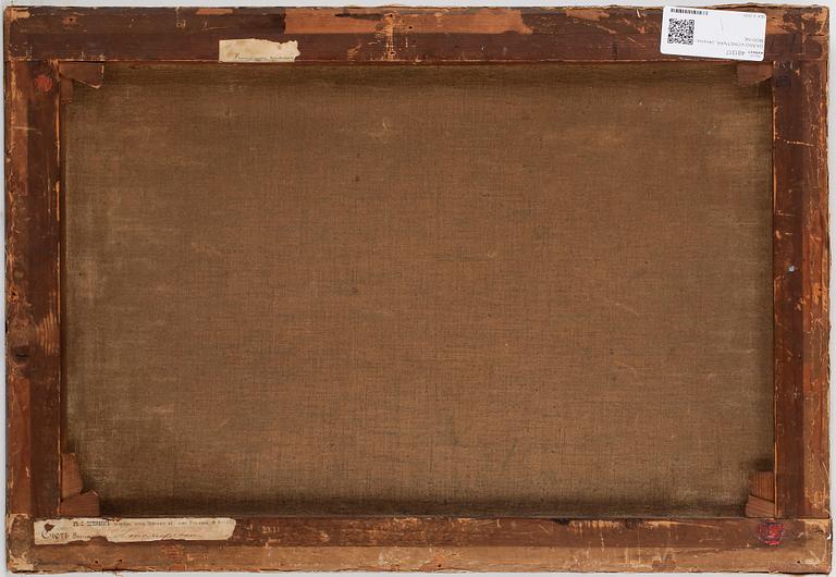 OKÄND KONSTNÄR, olja på duk, Ukraina, 1800-tal.