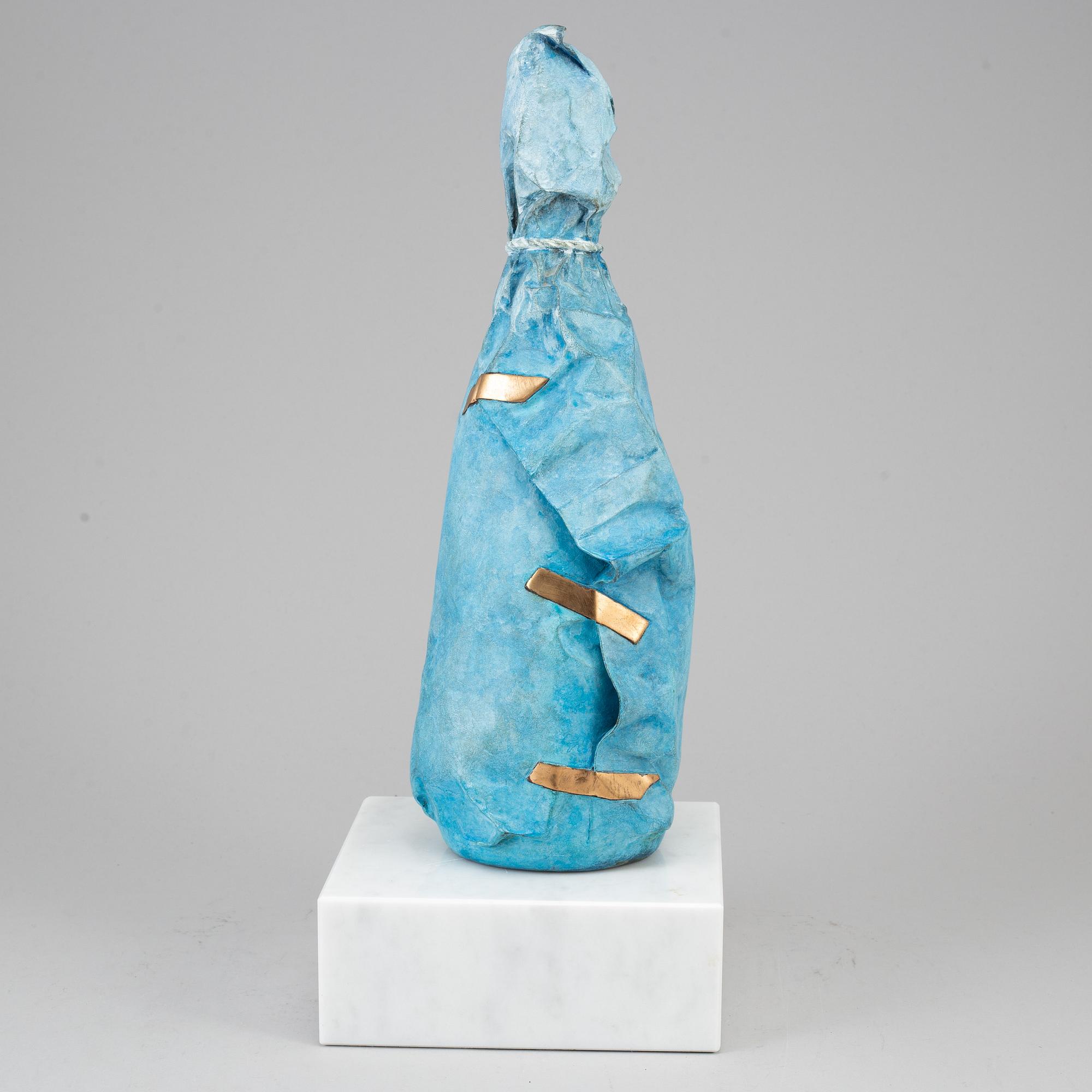 YRJÖ EDELMANN, sculpture, bronze, 1999, signed 93/99.