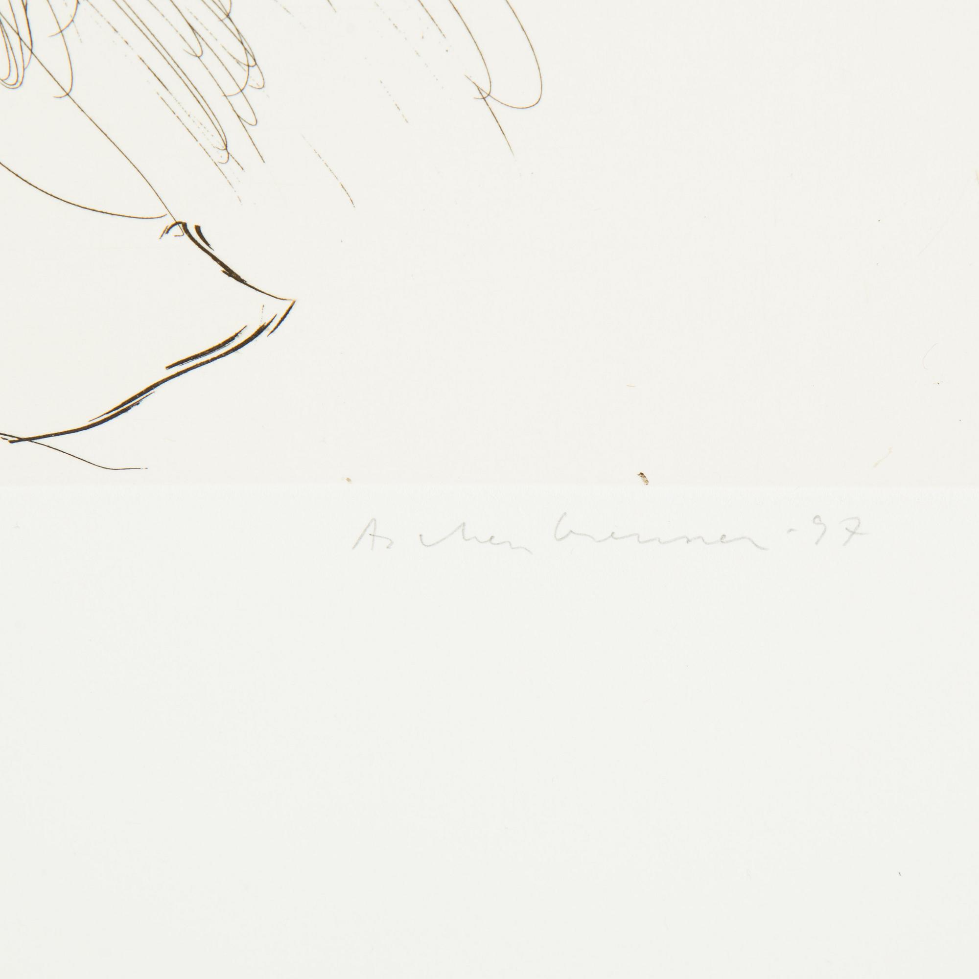 a color litofraph by LENNART ASCHENBRENNER, sined, nubbred, II/V and dated, -97.