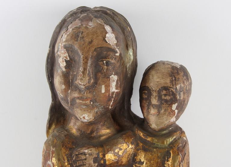 SKULPTUR, trä.
Proveniens: Git Gay.