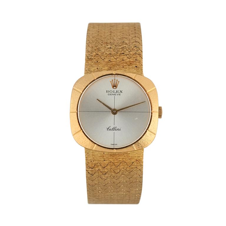 Rolex - Cellini. Guld. Manuell. 24,5 x 22,5 mm.