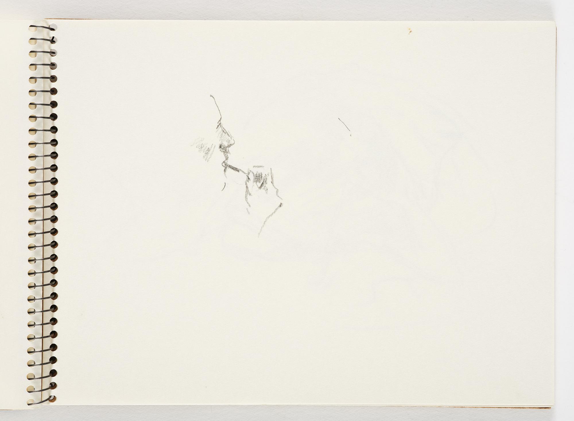 Lotte Laserstein, 4 skissböcker med blyertsteckningar.