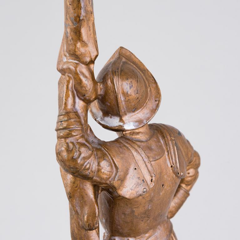 KANDELABER, kopparmetallegering, 1800-talets slut.