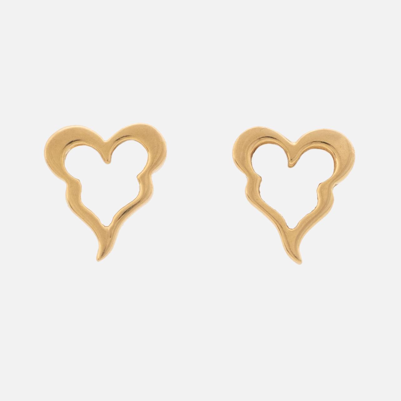 Efva Attling, örhängen, 18K guld.