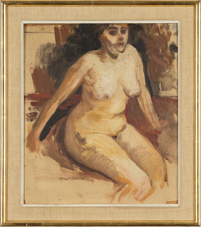 Helmer Osslund, "Sittande modell".