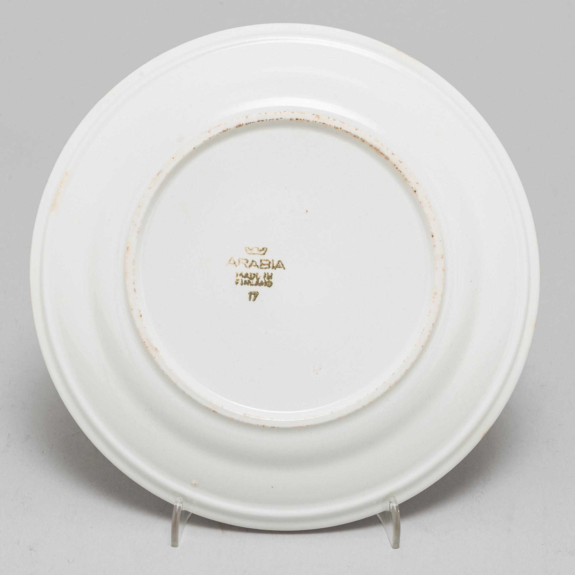 TALLRIK, porslin, Mumin, Arabia, Finland, sent 1950-tal.