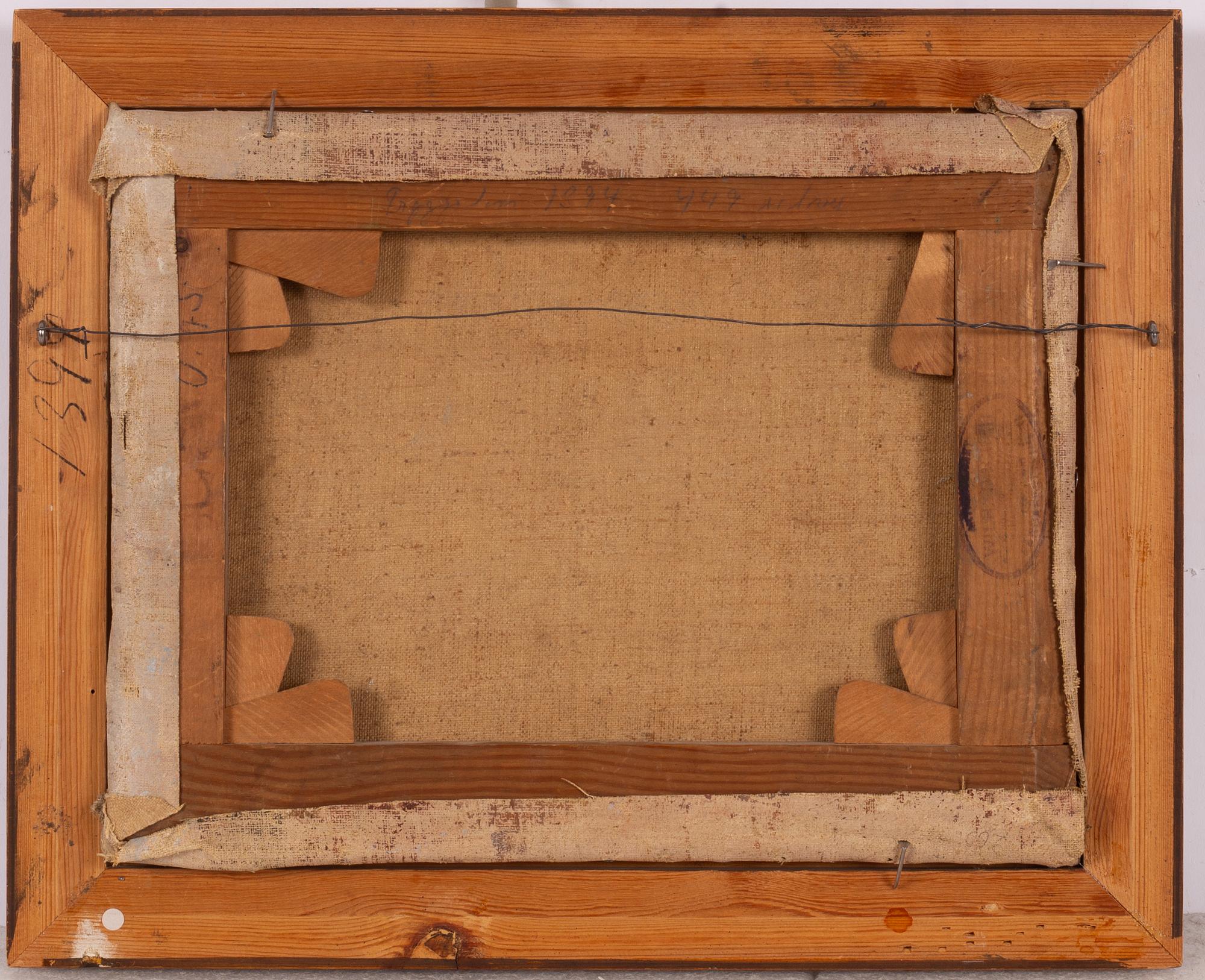 Erik Tryggelin, Vintervy mot Riddarholmskyrkan.