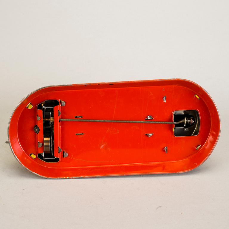 A lot of three tinplate toys Japan and Germany 1950s.