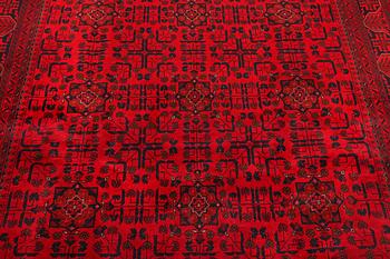 An Afghan Mamluk carpet, c. 292 x 204 cm.