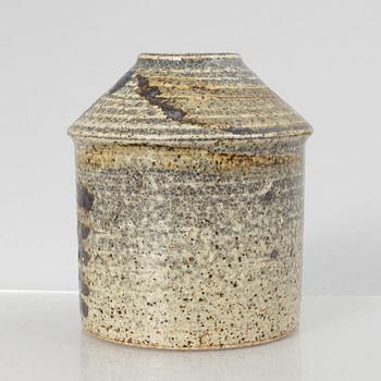 Lisa Larson, unik vas, stengods, Gustavsbergs Studio.