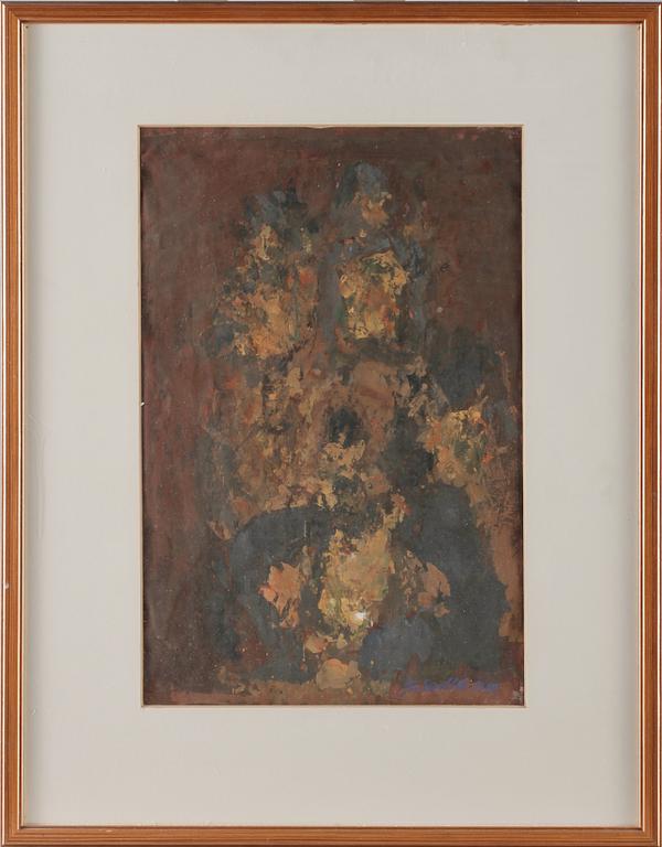 GEORGES VON SWETLIK, tempera, signerad och daterad 1980.