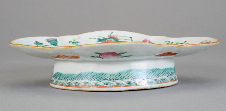 FAT, porslin, Kina, Qing dynastin, 1800-tal.