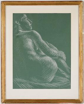 Isaac Grünewald · ISAAC GRÜNEWALD, pastell på papper, signerad.