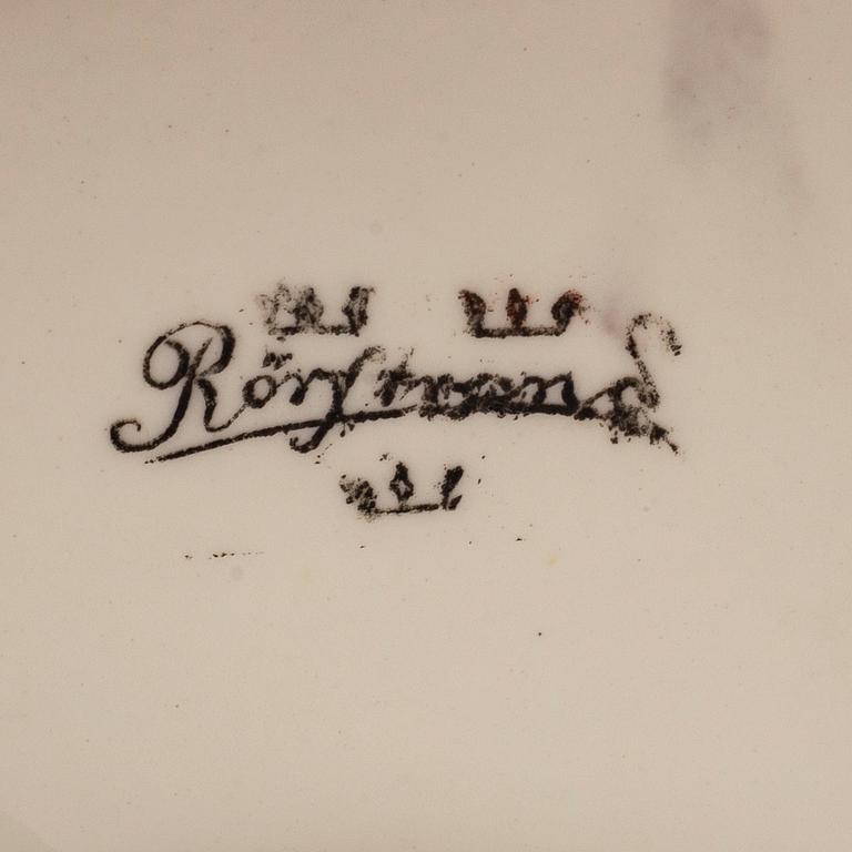 A Rörstrand majolica jug around 1900.