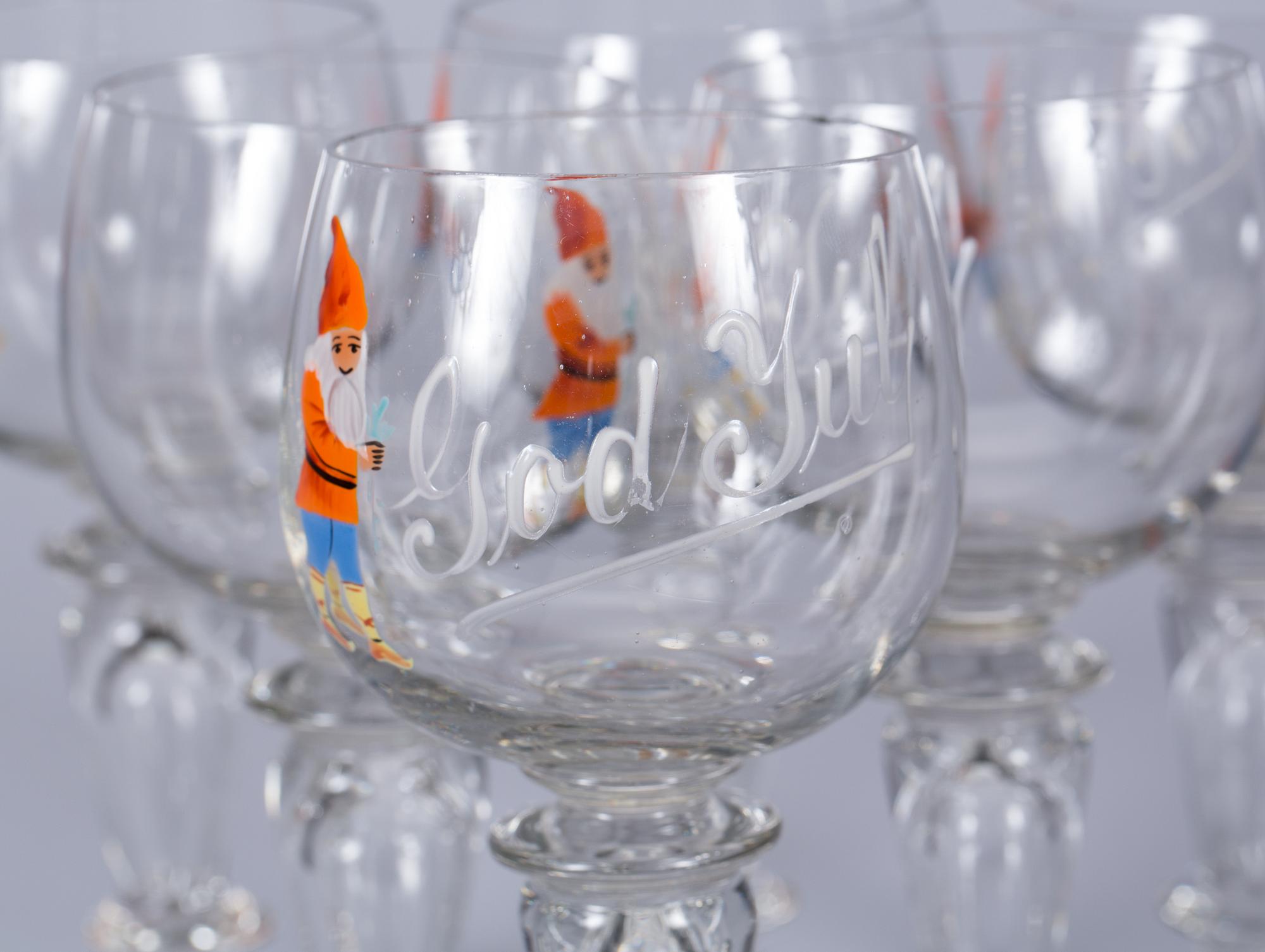 ÖLGLAS, 6 stycken.