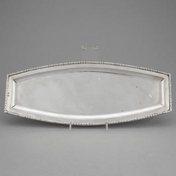 BRICKA, silver, Österrike-Ungern, troligen 1872-1922. Vikt ca 370 gram.