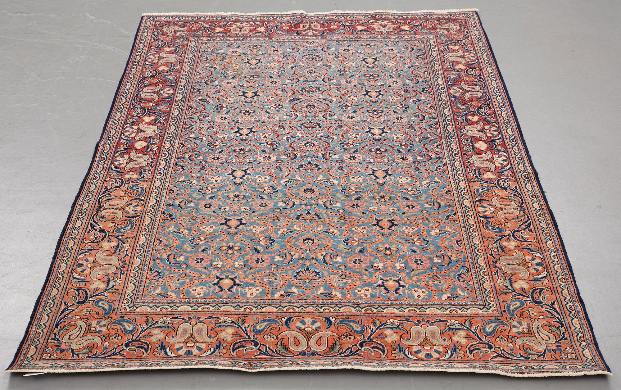 Matta, semiantik, Keshan, ca 197,5 x 132 cm.