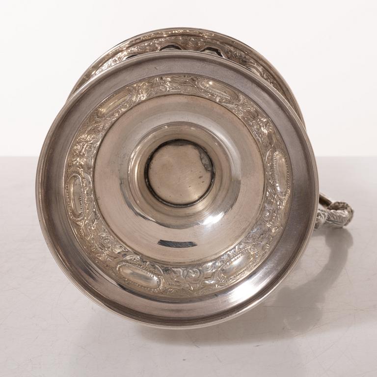 Praktkanna, sterlingsilver, nyrenässansstil, Lale Silverware & Co Ltd, Istanbul, Turkiet, 1900-tal.