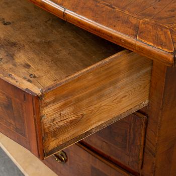 A Swedish Baroque bureau, 18th Century.