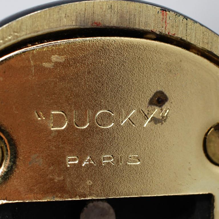 FLASKÖPPNARE, mässing, "Ducky", Paris, 1900-talets andra hälft.