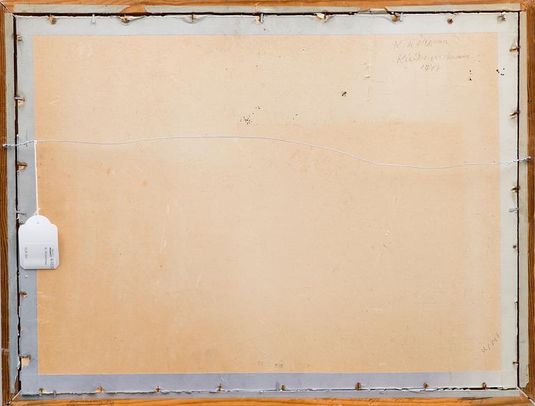 KAARLO KOROMA (FORSBLOM), akvarell, signerad och daterad -47.