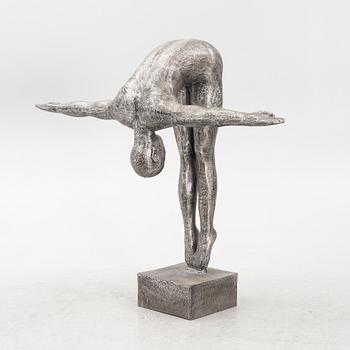 Dekorativ skulptur, patinerad aluminium, Art People Gallery Paris.