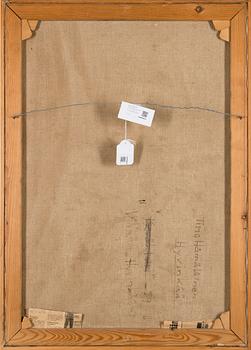 TIMO HÄMÄLÄINEN, acrylic on canvas, signed TH and dated -59.