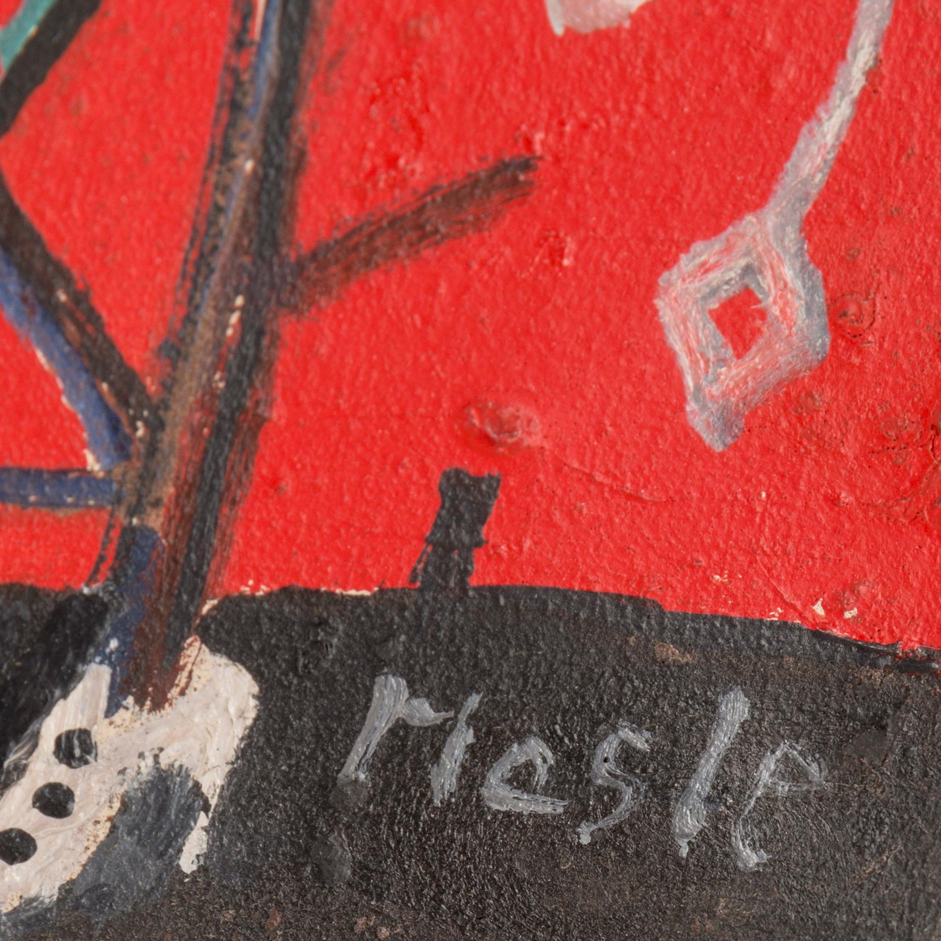 ANTUN MASLE, olja på duk, signerad, daterad 1965.