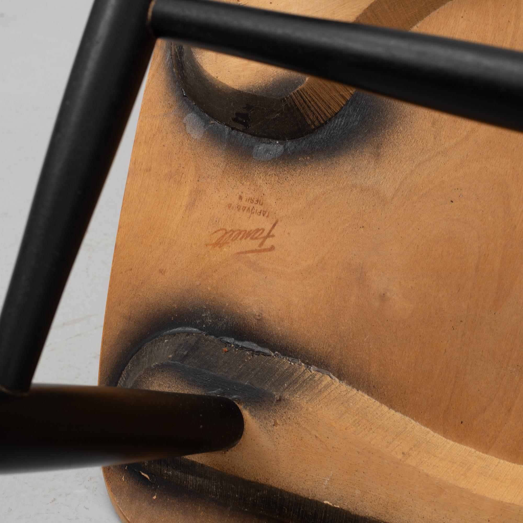 Ilmari Tapiovaara, a set of four 'Fanett' chairs, Edsbyverken, 1950's/60's.